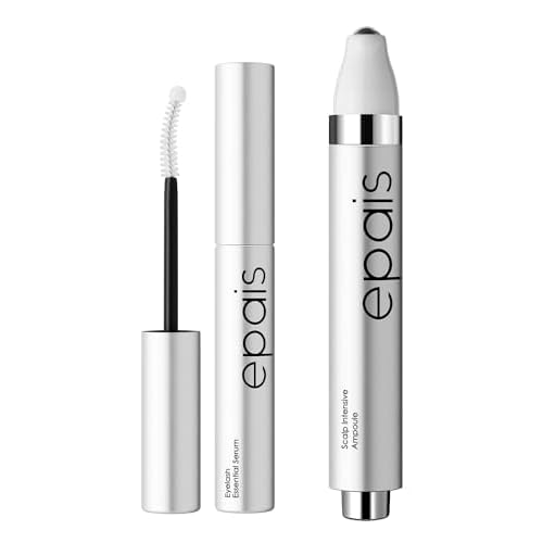 EPAIS Eyelash Growth Serum + Scalp Ampoule Bundle, Boosting Care for both Lashes and Scalp