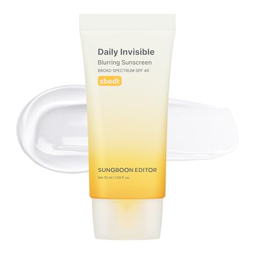 SUNGBOON EDITOR SPF 40 Invisible Blurring Sunscreen 1.69 fl oz — Pore & Skin Tone Perfecting Primer