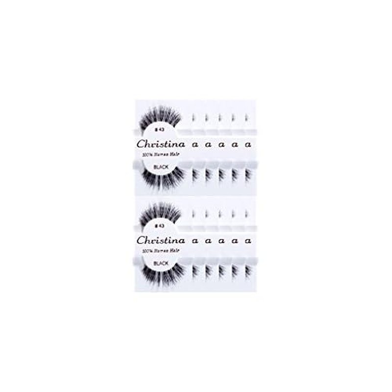 12pks Eyelashes - 43 by Christina