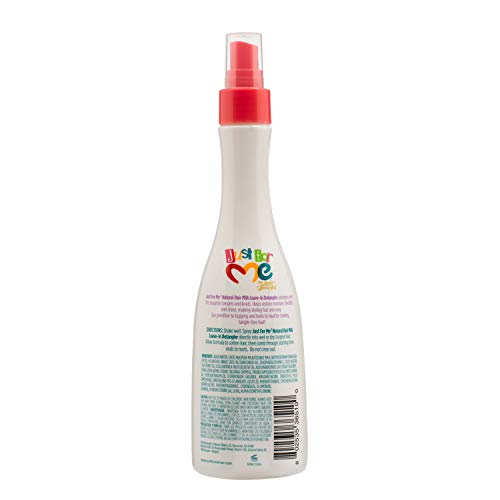Just for Me Natural Hair Milk Detangler - Detangles & Helps Prevent Breakage, For All Hair Textures, Contains Coconut Milk, Shea Butter & Sunflower Oil, Restores Moisture, Flexibility, Shine, 10 oz