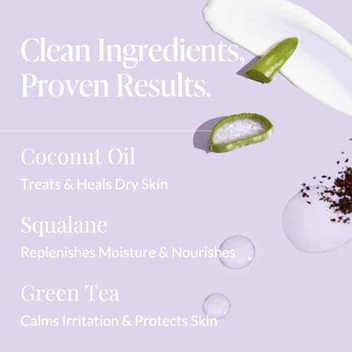Beia Coconut Oil for Skin - Body Massage Oil for Date Night - Soothing & Safe to Use for Women - Hydrating Moisturizer for Glowy Skin - Dermatologist Tested Fragrance Free-1 Fl Oz