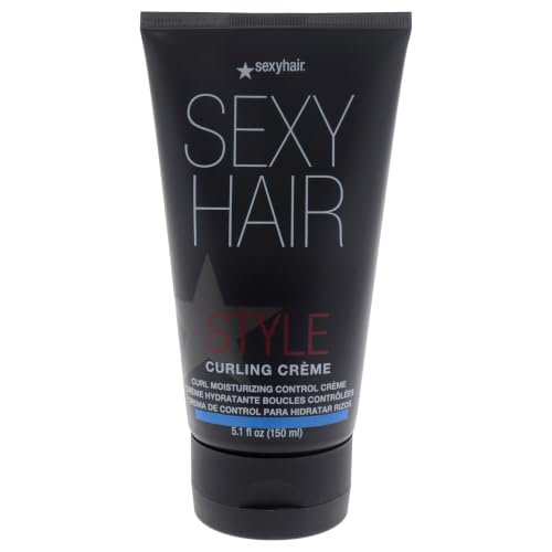 5.1 Fl Oz Curling Cream - Moisturizing Curl Control for Wavy, Curly & Coily Hair