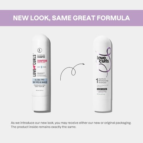 Love Ur Curls Fragrance-Free Curl Shampoo & Scalp Cleanser for Curly Hair