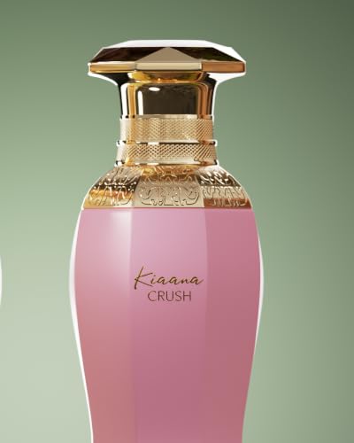 Afnan Kiaana Crush Femme Eau de Parfum - 3.4 Fl Oz, Saffron & Vanilla
