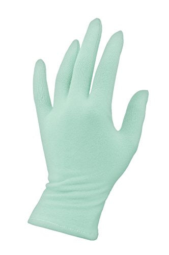 Malcolm's Miracle Moisturizing Gloves Medium Made in USA - Green, Pack of 1