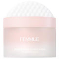 FEMMUE Rose Infused Face Toning Pads (60 Pack) | Daily Exfoliating Toner Cotton Rounds with Rose Water | Korean Skin Care