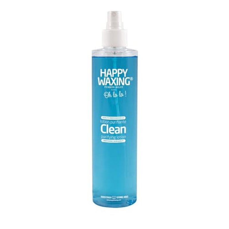 Clean Purifying Lotion 8.45oz - Pre & Post Wax Cleanser for Face & Body - Gentle Low-Alcohol Formula with Dragon¡¯s Blood & Organic Cornflower - Prepares Skin & Soothes Redness - Vegan