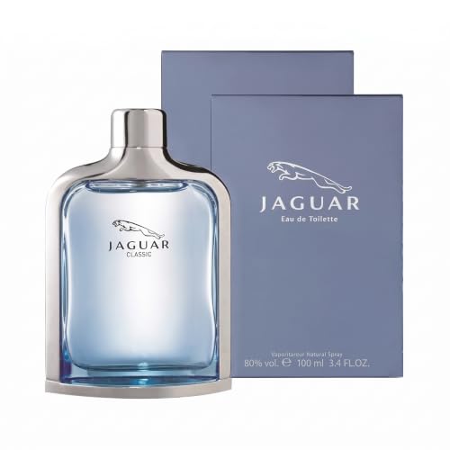 Jaguar Classic Blue Men Eau De Toilette Spray 3.4 Fl Oz Pack of 2 - Romantic Fragrance