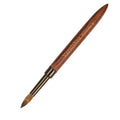 100% Pure Kolinsky Hair Acrylic Nail Brush Sandalwood Handle Professional Manicure Brushes for Powder Nail Acrylic Application - Salon & DIY Nail Art Essentials - Size 8, 1.0 Count