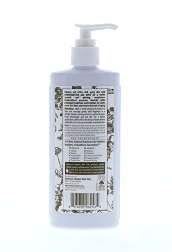 Organic Skincare Firm Skin Acai Cleanser with Hyaluronic Acid - 8.4 Fl Oz