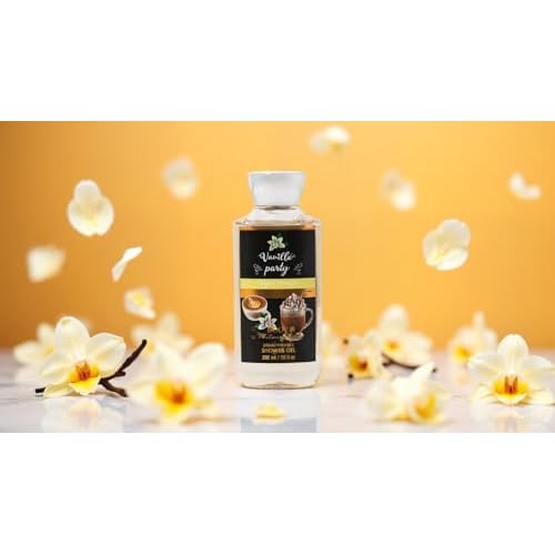 Velvet Nectar Vanilla Party Shower Gel - Vanilla Scented Body Wash with Shea & Vitamin E - Moisturizing and Hydrating 10 Fl oz ? Gently Scented Body Wash for Soft, Glowing Skin