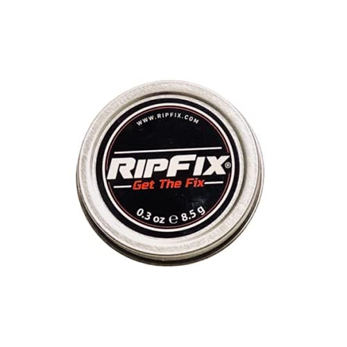 RipFix Hand Repair Balm for Dry Cracked Hands, Hand Salve for Gymnastics and Rock Climbers, Rip Fix Climbing Salve for Men and Women, Premium Gymnast Balm for Hardworking Hands, 6 Travel 0.3 oz Tins
