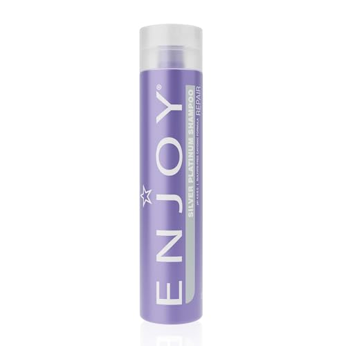 Purple Shampoo for Blonde & Silver Hair - Neutralizes Brassiness, Sulfate-Free, pH 4.0-5.0, 10.1 Fl Oz