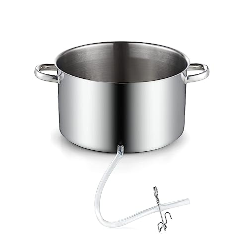 11 Quart Stainless Steel Steam Juicer Pot for Home Canning & Juice Extraction