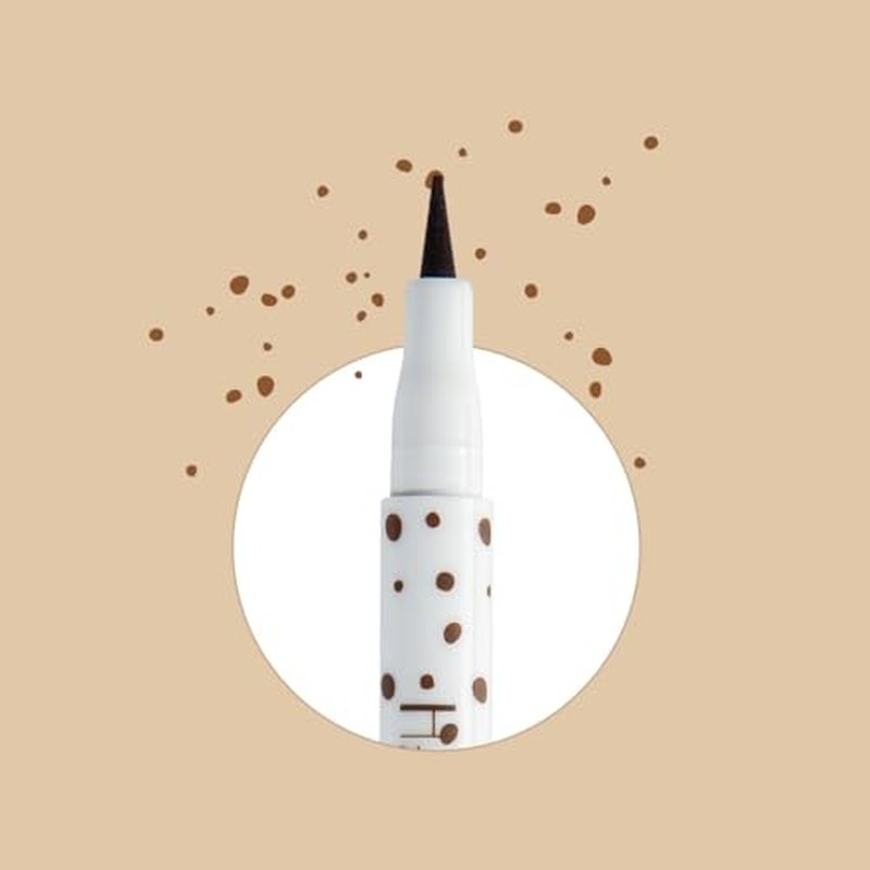 4 PCS Freckle Pen,Natural Lifelike Faux Fake Freckles Makeup Pen,Waterproof Long Lasting Quick Dry (01 Light Brown+02 Natural Coffee+03 Chestnut+04 Dark Brown)