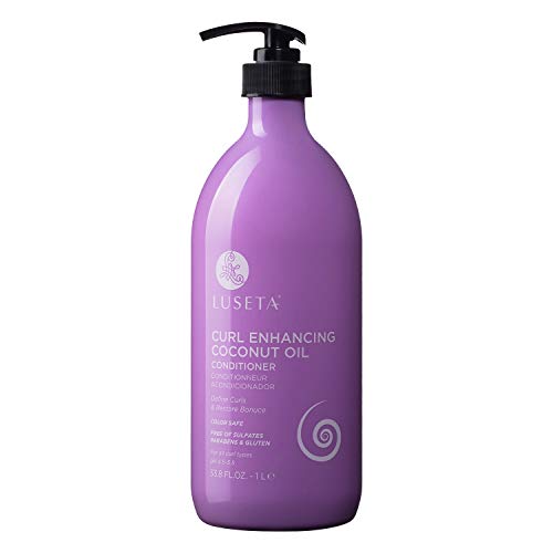Luseta Curl Enhancing Conditioner for Damaged Hair - Hydrating & Frizz Control 33.8 Oz