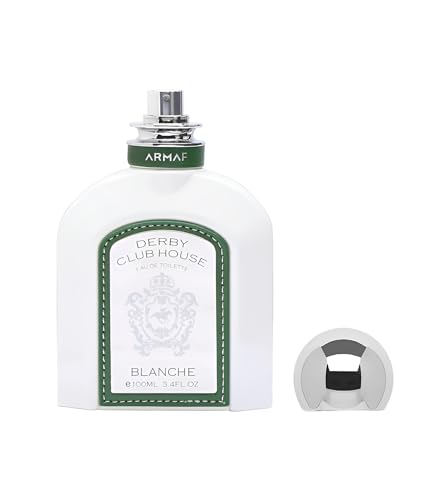 Armaf Derby Club House Blanche Men Eau de Toilette Spray 3.4oz - Fresh Aquatic Scent