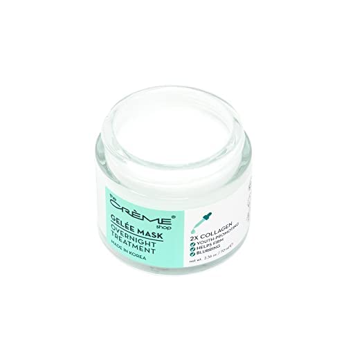 The Cr?me Shop Korean Skincare | Overnight Gel Mask for Moisturizing and Hydrating, Anti-Aging, Brightening, Relief facial skin care - 2.36 oz (Collagen)