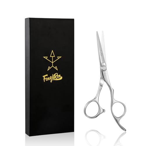 5 Inch Professional Hair Cutting Scissors - Stainless Steel Shears for Hairdressing and Salon Use