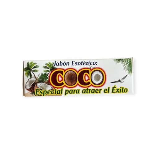 Coconut Bar Soap, Jab?n de coco natural, soap To attract Business, Abundance and Love, nourishing formula