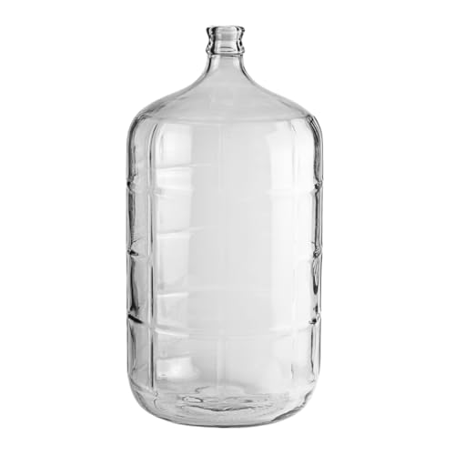 6 Gallon Glass Carboy for Wine Beer and Kombucha Fermentation