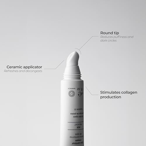 Sesderma C-VIT Eye Contour Cream - Targets Wrinkles, Antioxidant Protection and Tired Eyes, 0.5 fl oz.