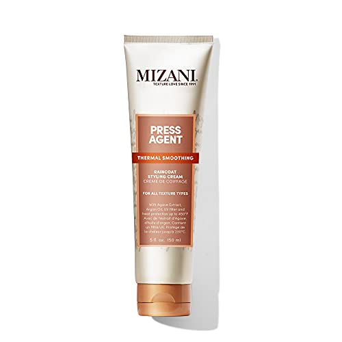 Layerable Blowdry Cream for Frizzy Hair with Heat Protection - Argan Oil Formula