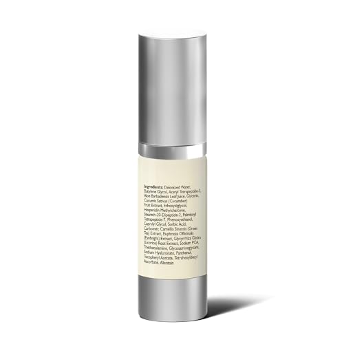 Men Vitamin C Eye Gel for Dark Circles & Puffiness - Anti-Aging & Brightening, 0.5 oz
