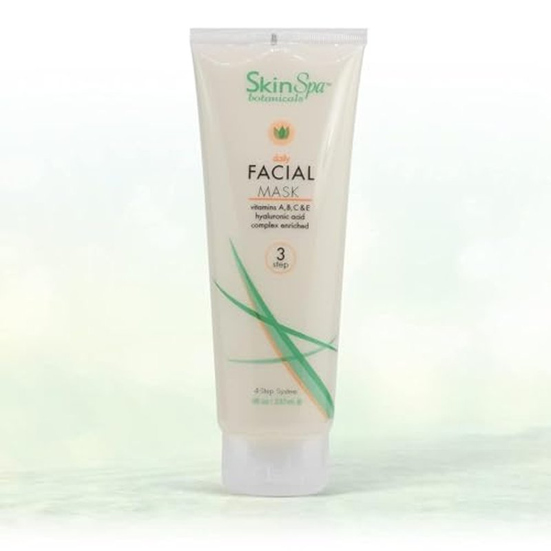 Clay Face Mask, Skin Care Instant Detox Mud Mask, 8 Oz - Daily Deep Facial Cleansing, Detoxifies, Brightens, and Cleans Blackheads and Clogged Pores