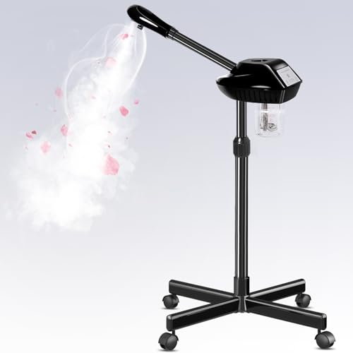 Facial Steamer Professional on Wheels - Medium FS-02 Black