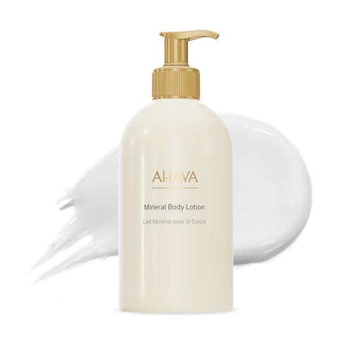 AHAVA Dead Sea Water Mineral Body Lotion - 17 Fl Oz, Daily Moisturizer & Hydrating