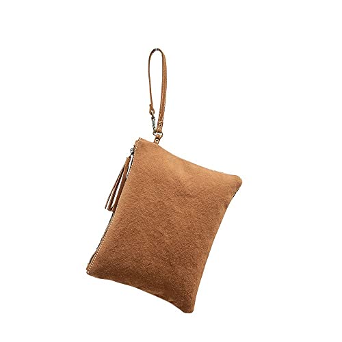 Myra Bag Cacnea Hope Pouch - Western Travel Cosmetic Organizer with Leather Strap