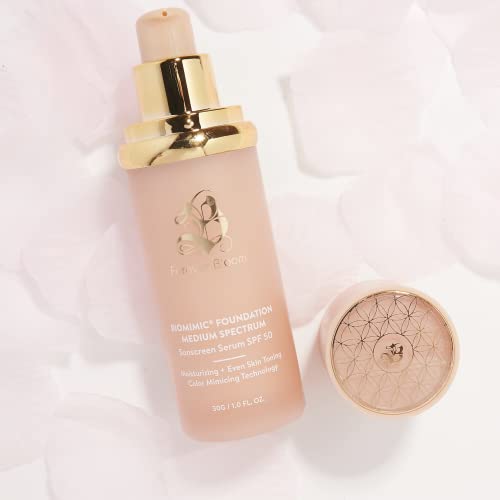 Bio Mimic Foundation Medium Spectrum by Forever Bloom; Protecting from Sun with SPF50; for Gym, Sports, Dancing