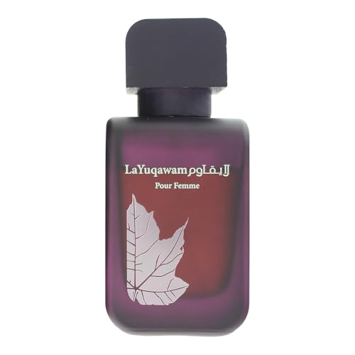 RASASI La Yuqawam Eau de Parfum 75ML (2.5 OZ) - Signature Arabian Women’s Fragrance, 1 Fl Oz Variation
