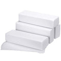 400 Non-Woven Waxing Strips for Facial, Body, and Bikini Hair Removal (White)