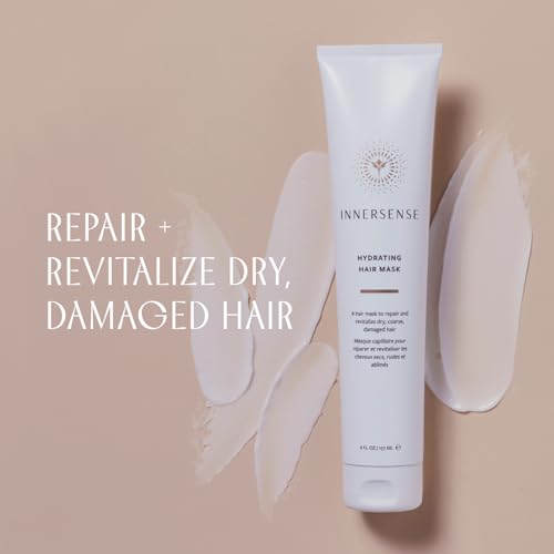 INNERSENSE Organic Hydrating Hair Mask 2oz - 2 Pack for Dry & Coarse Hair