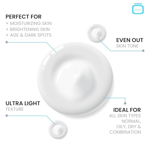OMIC 10% Tranexamic Acid Cream ? 1 fl oz / 30ml ? Skin Brightening Cream, Reduce Appearance of Dark Spots, Skin Moisturizer, Even Skin Tone with Coconut Oil & Vitamin E