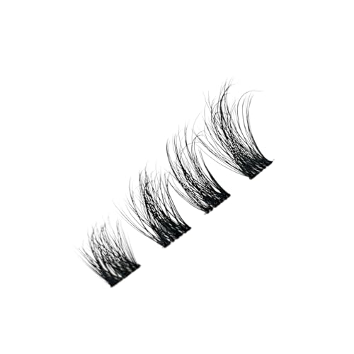 PRO Extend Lash System | 48 Lash Clusters in 4 lenghts: 10mm 12mm 14mm 16mm | Flat-Band All-Day Comfort | DIY Lash Extensions (N1 | NATURAL Bundle)