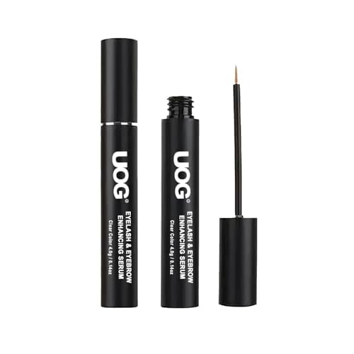 UOG (United One) Eyelash Enhancing Serum Complex. Advanced Eyelash Conditioner. Allergy Free. Longer, Stronger. Thicker & more Defined-looking lashes. Any Skin Types, 6-month Supply (4mL)