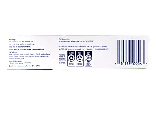 Denture Cleaning Creme - 3.9 Oz Pack of 6 with Fresh Mint Flavor
