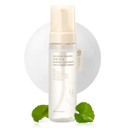 Salmon & Centella Bubble Facial Cleanser - pH 5.5 Moisturizing Skin Care