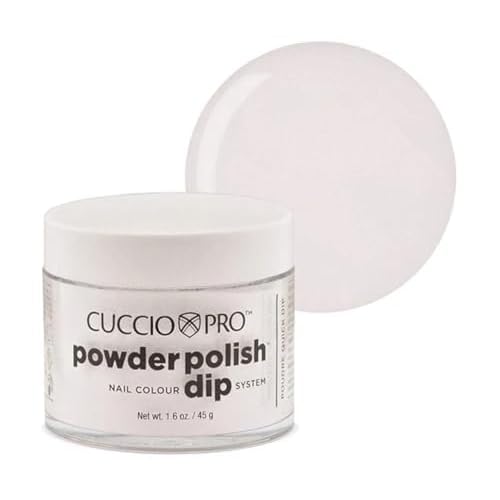 Cuccio Pro Powder Polish Dip - Cupid in Capri - Nail Lacquer for Manicures & Pedicures, Easy & Fast Application/Removal - No LED/UV Light Needed - Non-Toxic, Odorless, Highly Pigmented - 1.60 oz