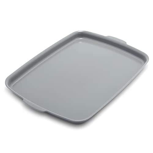 GreenPan Premiere 18x13 Inch Ceramic Nonstick Half Sheet Pan - Gray, Oven & Broiler Safe