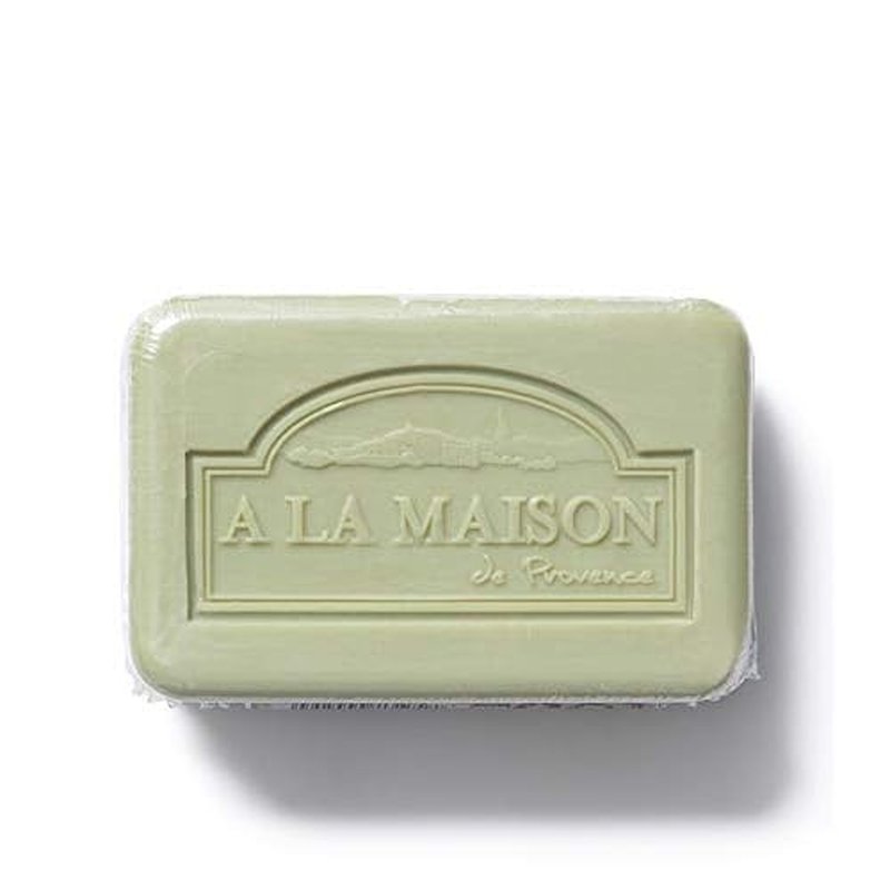 A LA MAISON Lavender Flower Bar Soap - Triple French Milled Natural Moisturizing Hand Soap Bar (3 Bars of Soap, 8.8 oz)