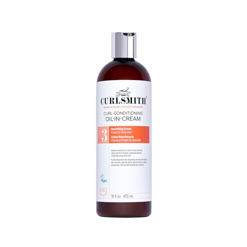 Curlsmith Curl Conditioning Oil-in-Cream Leave-In Conditioner 16oz - Hydrating & Softening