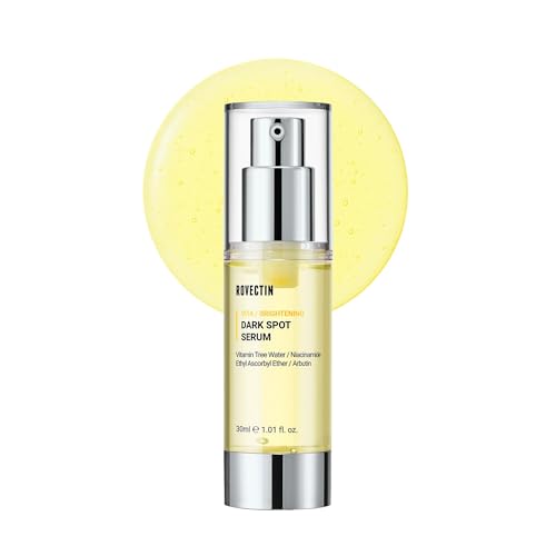 ROVECTIN Vita Dark Spot Correcting Serum ? Brightening Vitamin C & Niacinamide Serum for Glowing, Even Skin Tone | Vegan & Gentle Formula for Sensitive Skin | 1.01 Fl Oz (30 ml)