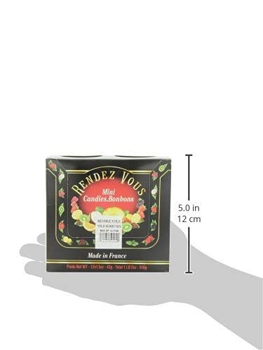 Wild Berry Mix - Pack of 12 Fresh Frozen Berries for Smoothies & Baking