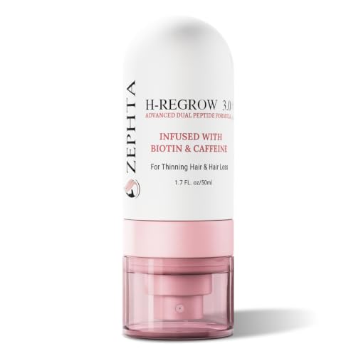 Hair Growth Spray for Men & Women - Supports Thinning Hair with Rice Water Biotin Aloe Vera