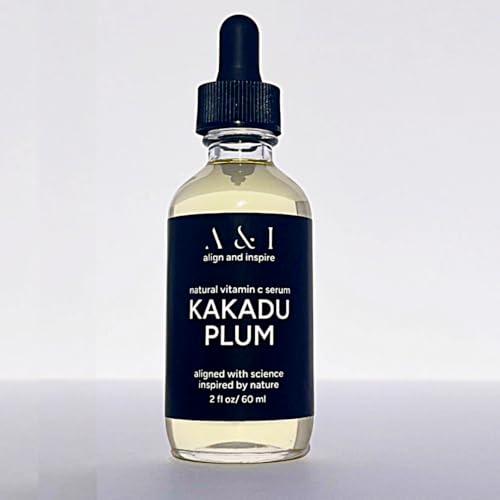 Vitamin C Serum with Organic Kakadu Plum Oil 2oz - Natural Skin Brightening