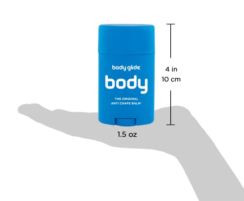 BodyGlide Outdoor Anti Chafe Balm 1.5oz - No Chafing Stick with Variation AB1
